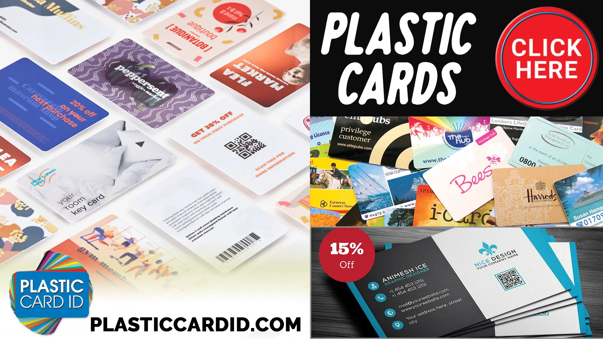 Stay Vibrant and Unfazed by the Weather with Our Plastic Cards
