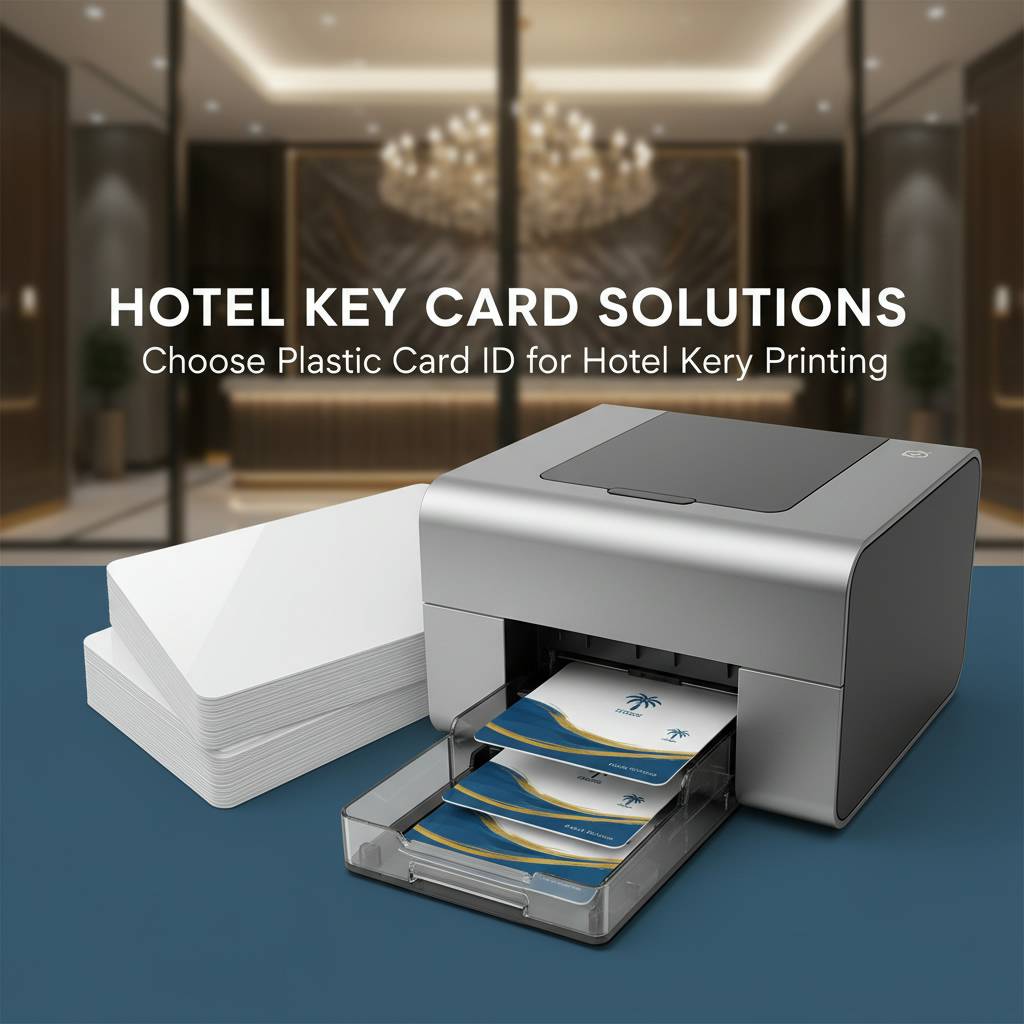Choose Plastic Card ID for Hotel Key Card Printing