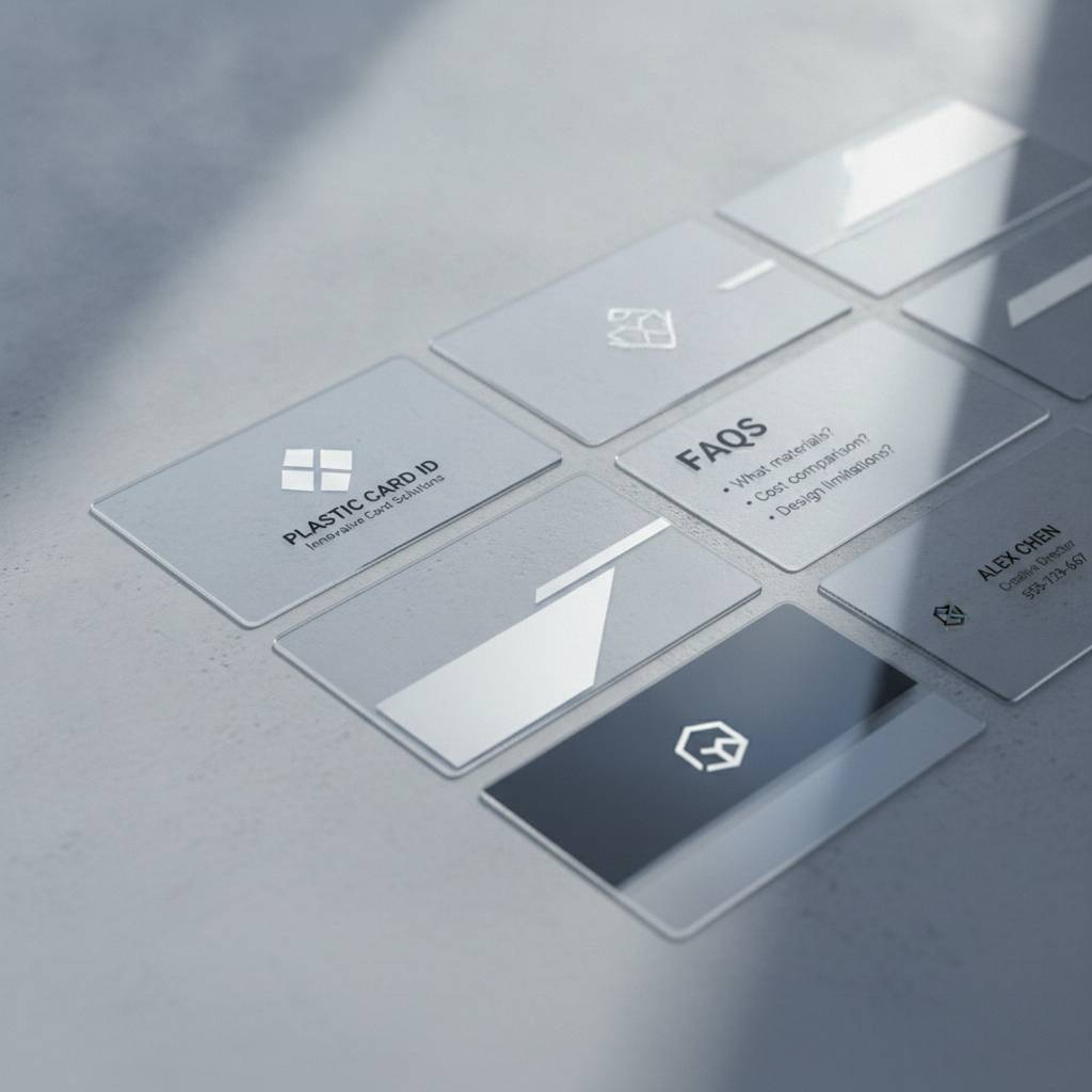 Frequently Asked Questions About Clear Plastic Business Cards