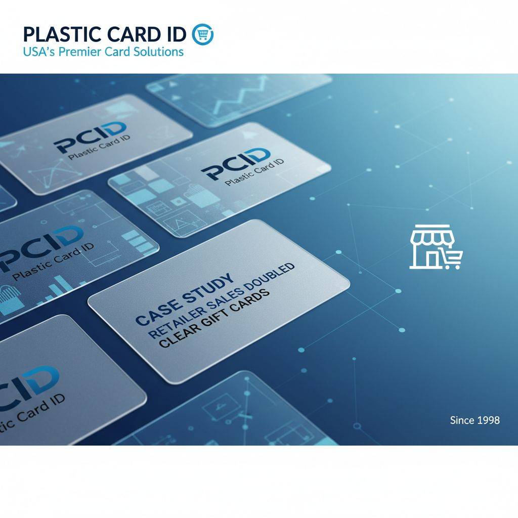 Case Study: How a Local Retailer Doubled Sales With Clear Plastic Gift Cards
