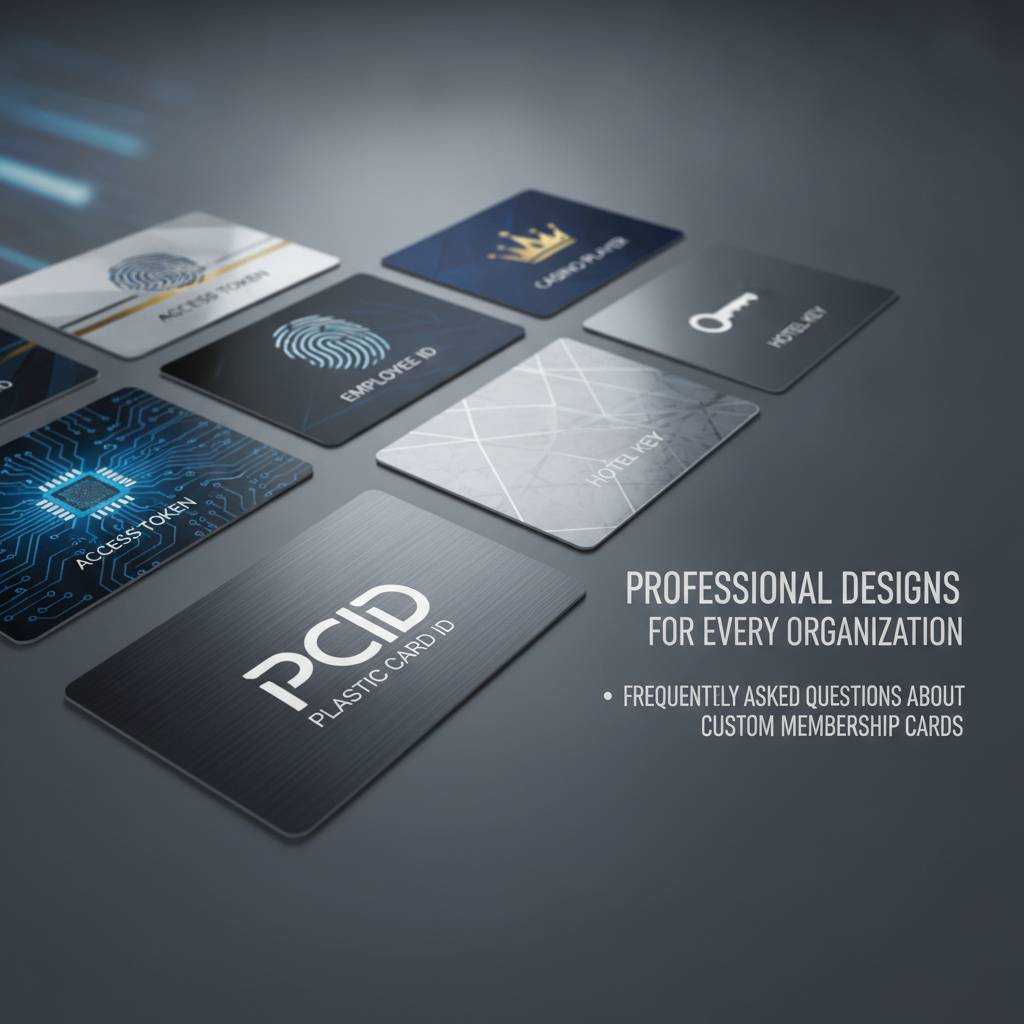 Frequently Asked Questions About Custom Membership Cards