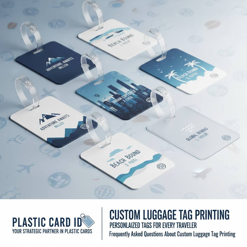 Frequently Asked Questions About Custom Luggage Tag Printing