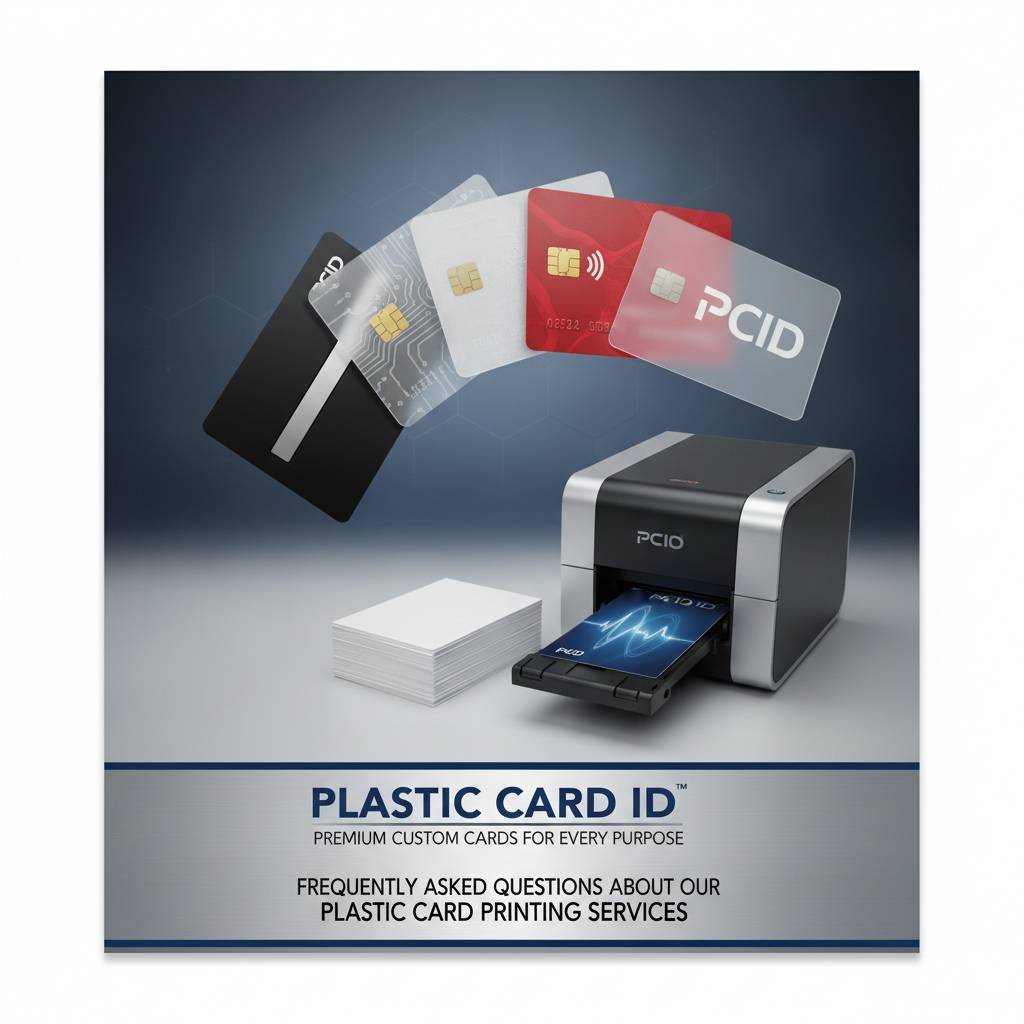 Frequently Asked Questions About Our Plastic Card Printing Services