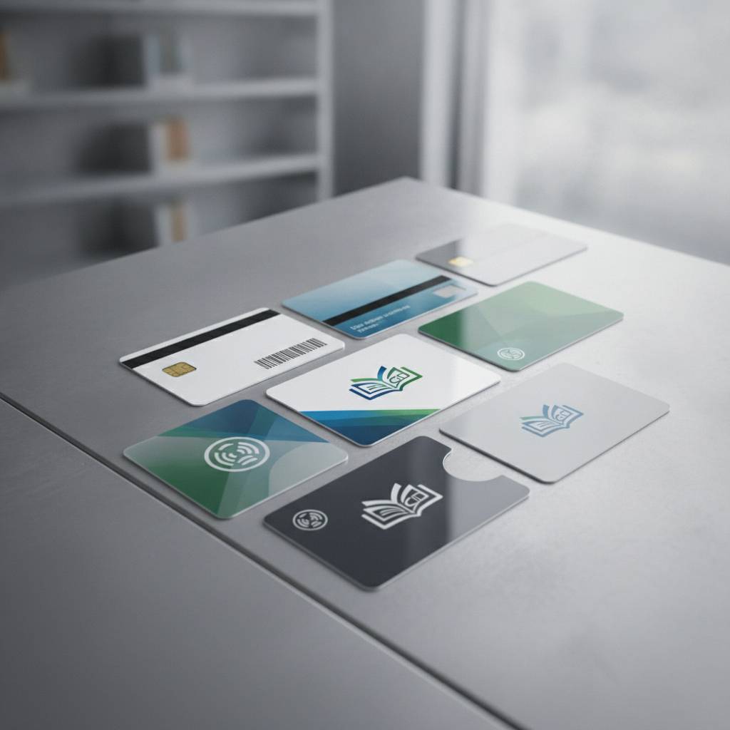 Types of Plastic Library Cards We Offer