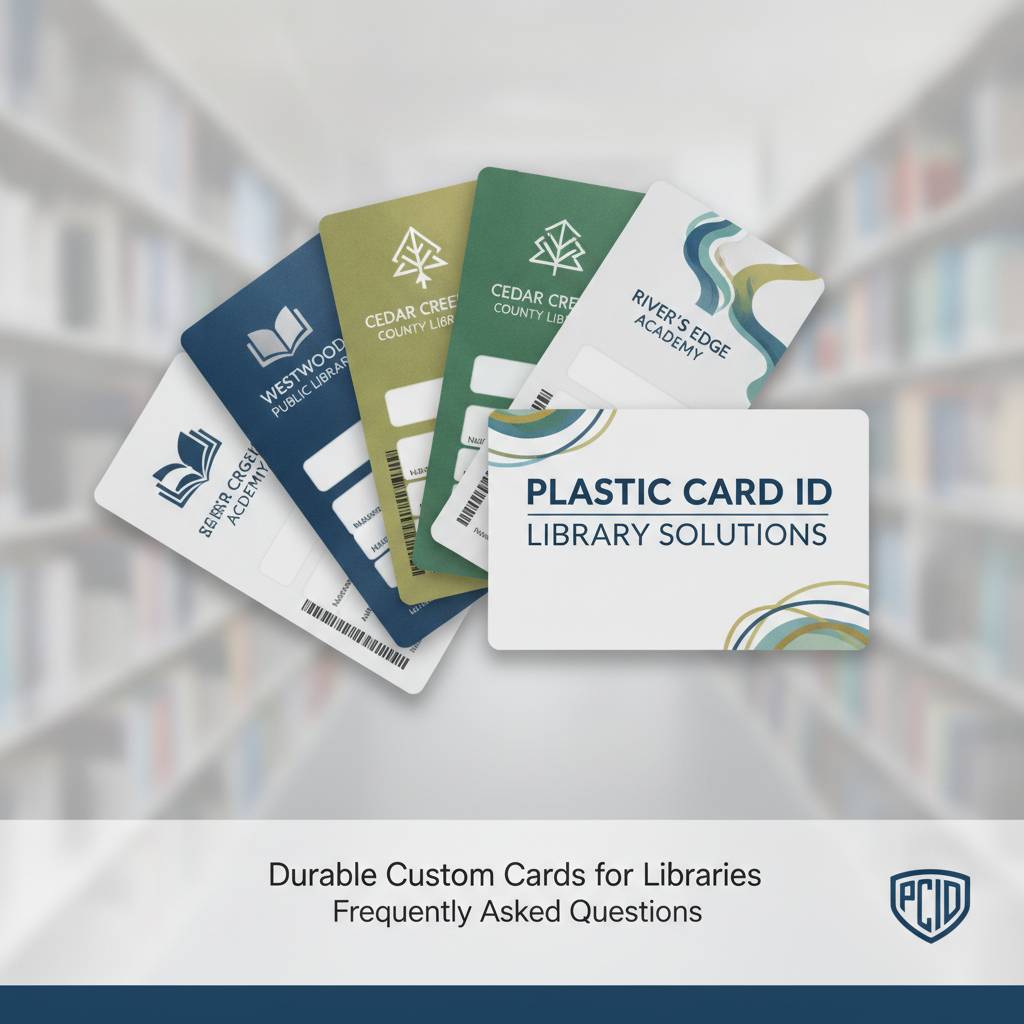 Frequently Asked Questions About Plastic Library Cards
