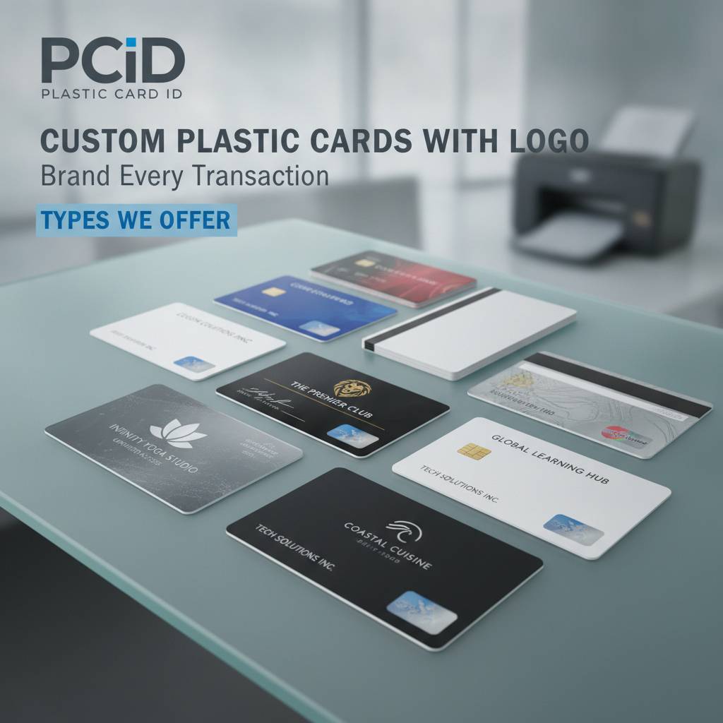 Custom Plastic Cards With Logo - Types We Offer