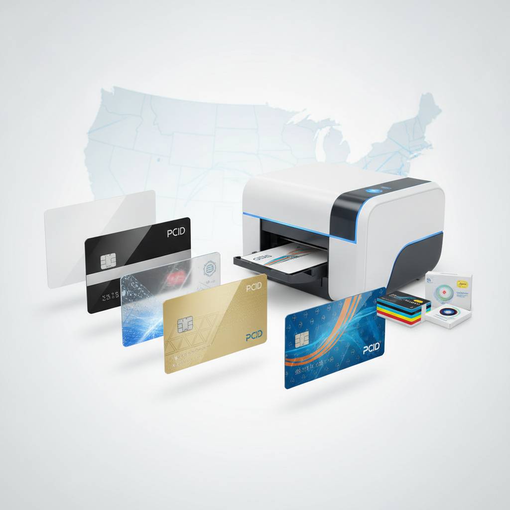 Card Printers and Refill Supplies Shipped Nationally