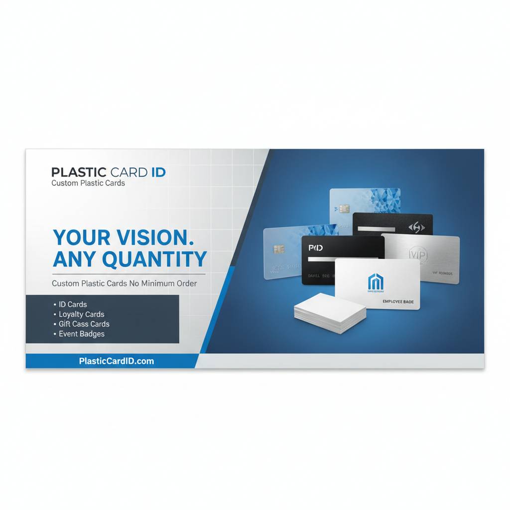 Common Questions About Custom Plastic Cards No Minimum